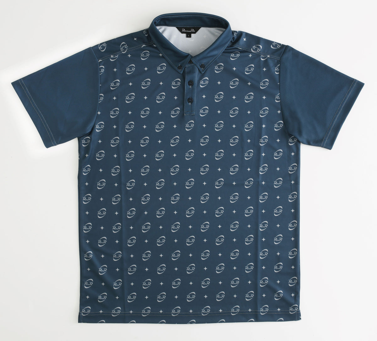 ポロシャツ （ネイビー）/RMR-230204 – RomaRo Design